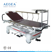 AG-HS005 aluminum alloy handrails hospital patient hydraulic transports stretcher